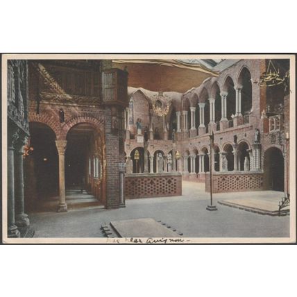 The Cloister, Metropolitan Museum of Art, New York City, c.1930 - Max Jaffé PC