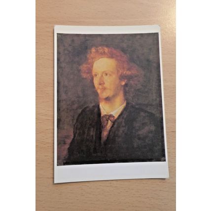 Postcard: Algernon Charles Swinburne - George Frederic Watts, 1865. New.