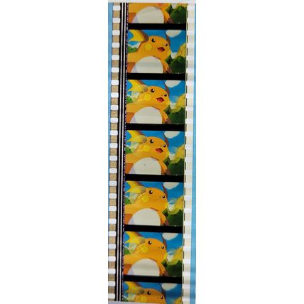 Pokemon . Pk KXH - C055c . 1 STRIP OF 5 - 35MM FILM CELLS
