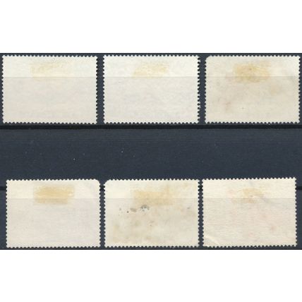 Orchids: 6 Values - Perak 1965 - FH & NM H - SG 163/8