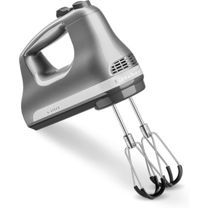 Kitchenaid 6 Speed Hand Mixer with Flex Edge Beaters - KHM6118