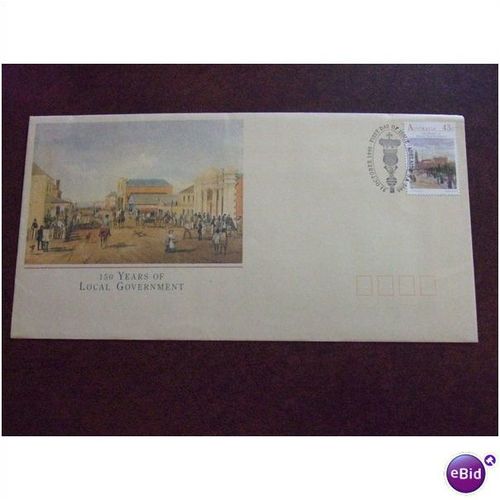 Australia 1990 Local Government FDC Special Handstam(2)