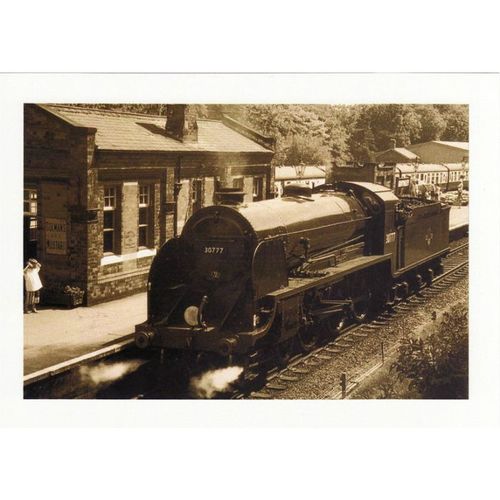Sepia Railway Postcard SR King Arthur 30777 Sir Lamiel Rothley Southern Loco