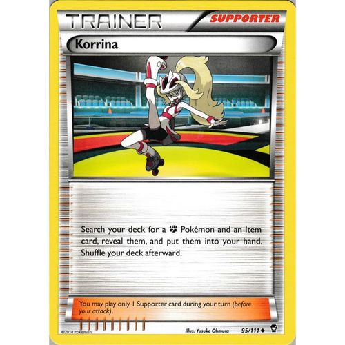 Pokemon XY Furious Fists 95/111 Korrina