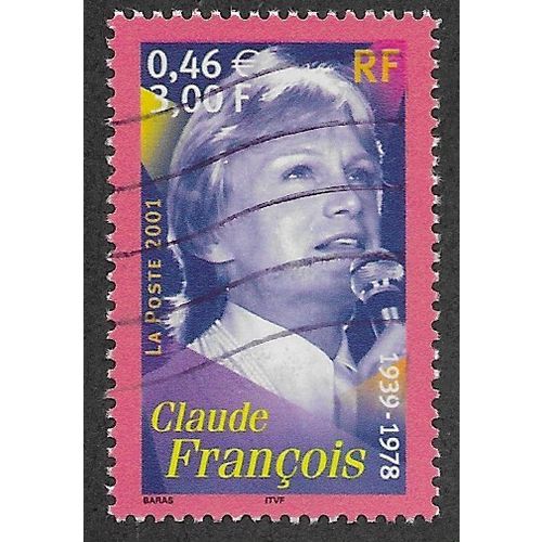 FRA 2001 3F 'SINGERS- CLAUDE FRANCOIS' FINE USED (EBID55-910)