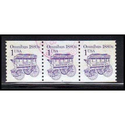 Used 2225b 1c Omnibus Very Fine PNC 3/3 PA2735