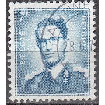 Belgique 1960 Michel 1197IY O Cote (2008) 0.20 € Roi Baudouin Cachet rond