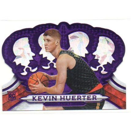CROWN ROYALE PURPLE KEVIN HUERTER ICE ROOKIE REFRACTOR #/75