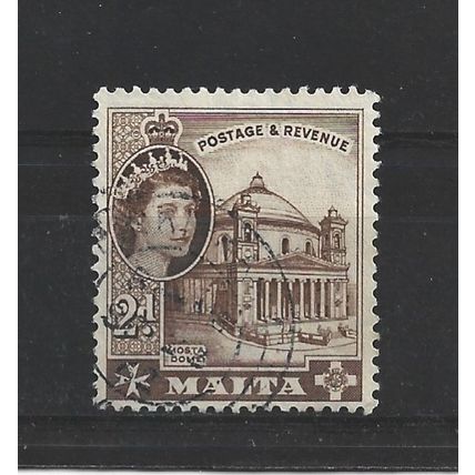 Malta.SG270 2d Mosta Church.Fine Used.Apr25l