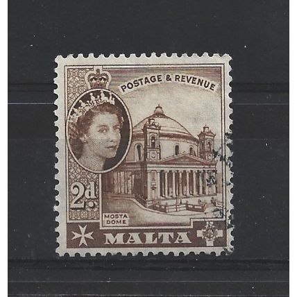 Malta.SG270 2d Mosta Church.Fine Used.Apr25x