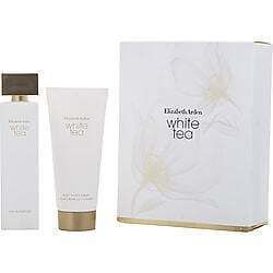 WHITE TEA by Elizabeth Arden EAU DE PARFUM SPRAY 3.3 OZ & BODY WATER CREAM 3....