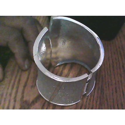 Silver Sparkling Stardust Corset Look 3'' Width Hinged Cuff Bracelet