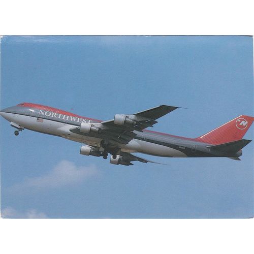 Northwest Airlines Boeing B747 100 Civil Aircraft (A20299)