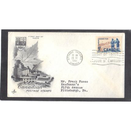 Art Craft 5c Columbo Plan (Cachet-Typed/A) CV01472