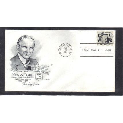 FDC Artmaster 1286A 12c Henry Ford (Cachet-U/A) CV42702