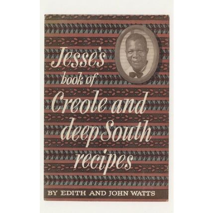 Jesse's Book Of Creole & Deep South Recipes Edith Watts Book Postcard