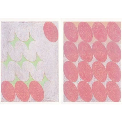 Jimyong Park Ururuquangquang 2x South Korea Painting Postcard s