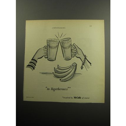 1957 McCall's Magazine Advertisement - Banana Crush