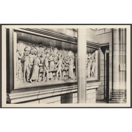 Crucifixion Panel, Truro Cathedral, Cornwall, c.1960 - Penpol RP Postcard