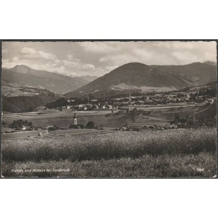 Natters und Mutters bei Innsbruck, Tirol, 1958 - Tiroler Kunstverlag Foto-AK