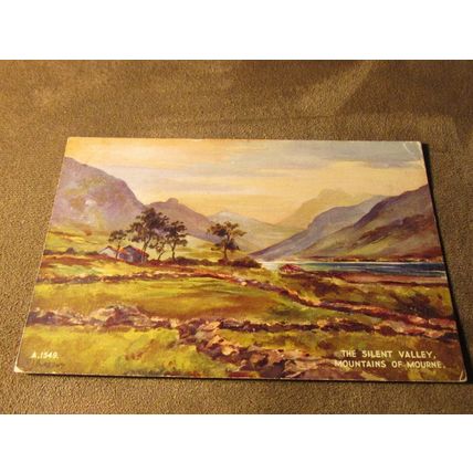 Valentines Postcard - The Mourne Mountains County Down N/Ireland - Artist A1549