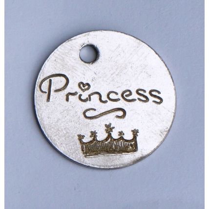 Pet ID, Luggage Tags etc, Round FREE ENGRAVING BOTH SIDES FREE POST