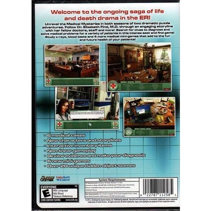 Elizabeth Find M.D. Diagnosis Mystery Season 1&2 (PC/MAC-CD, 2012) - NEW DVD BOX