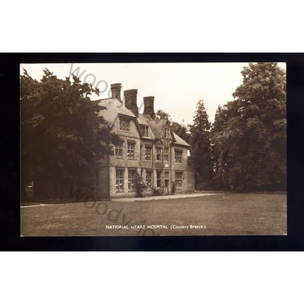 iw299 - Bucks - National Heart Hospital, Maids Moreton Hall in 1954 - postcard