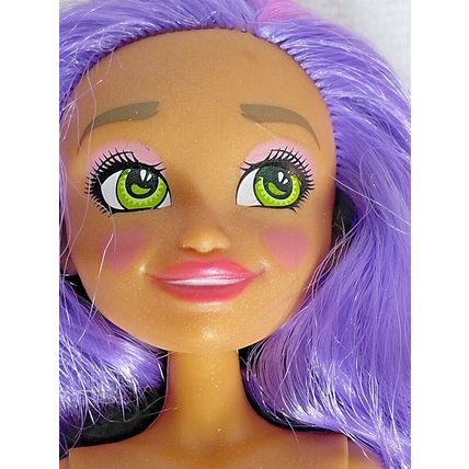 Hairmazing 11" Fantasy Princess Doll Long Purple Hair No Clothes 2021