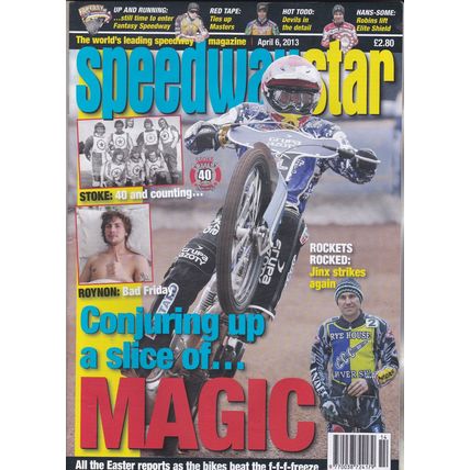 Speedway Star : April 6, 2013. Eastbourne Eagles photo. Maciej Janowski