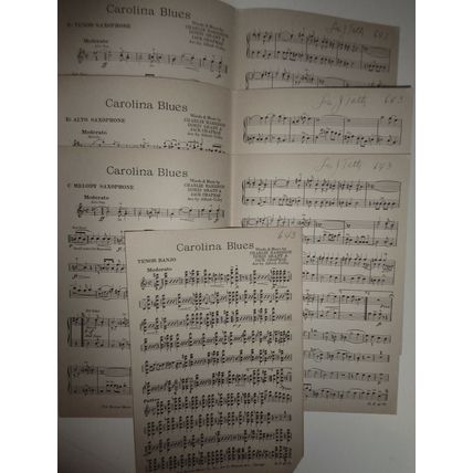 Carolina Blues - 1924 - orchestra - Charlie Harrison, Doris Grant & Jack Chapman