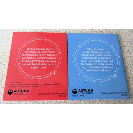 Christmas Disney Themed Mini Books x 17 - Stocking Fillers / Party Bags