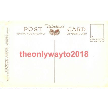 Precipice Walk, Dolgelley, Valentines Phototype Postcard