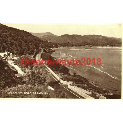 Precipice Walk, Dolgelley, Valentines Phototype Postcard