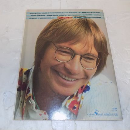 Vintage Songbook John Denver Greatest Hits Volume 2 1977 Cherry Lane