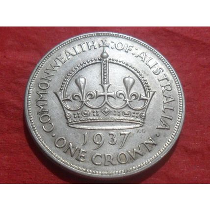1937 George VI Crown - Australia.