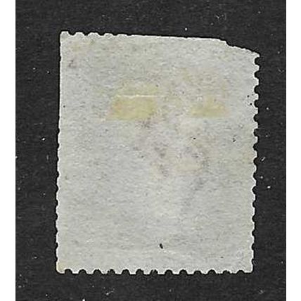 GB 1858-79 QV 2d PLATE 15 WMK LARGE CROWN USED SG47 corner perf faults