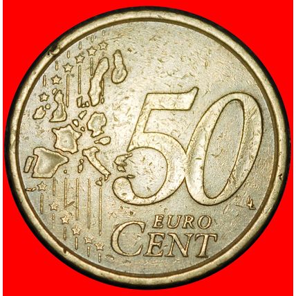 Ⰶ NORDIC GOLD (1999-2025): SPAIN ★ 50 EURO CENTS 2004! ★LOW START★NO RESERVE