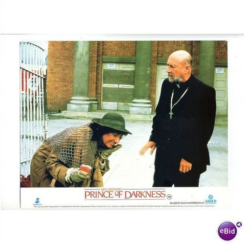 PRINCE OF DARKNESS Donald Pleasence, Alice Cooper 1987 F-O-H Stills Set (8)