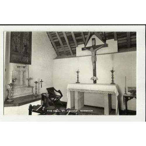 Norfolk NORWICH St Julian's Church The Cell Postcard