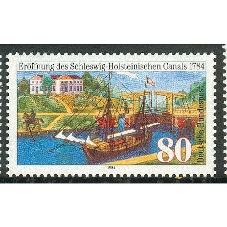 Germany 1984 - SG2071 - Bicentenary of Schleswig-Holstein Canal (unused)