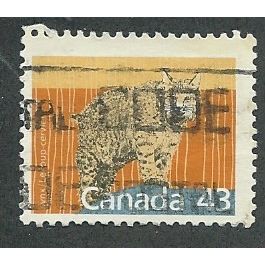CAN 1988 43c 'LINX' FINE USED (EBID41-541)