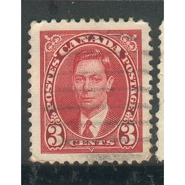 Canada stamps 1937 - SG 359 - 3c KGV1 - used 2