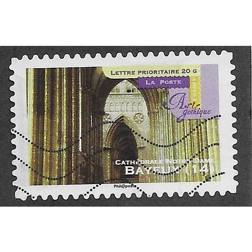 FRA 2011 (58c) 'GOTHIC ART - BAYEUX 14' FINE USED (EBID56-587)
