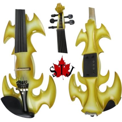 Solid Wood Crazy-1 Model 5 String Electric 4/4 Violin