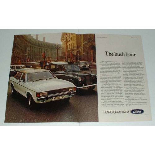 1976 Ford Granada GL Car Ad - The Hush Hour