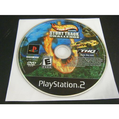 Hot Wheels: Stunt Track Challenge (Sony PlayStation 2, 2004) - Disc Only!!!