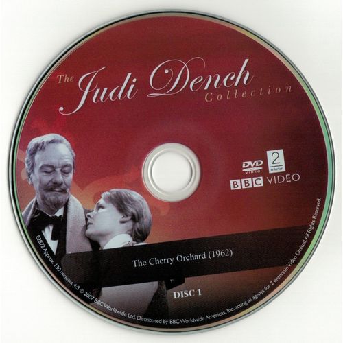 The Cherry Orchard (DVD disc) 1962 Judi Dench, Peggy Ashcroft, John Gielgud