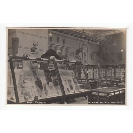Butler Museum Harrow School Postcard Middlesex