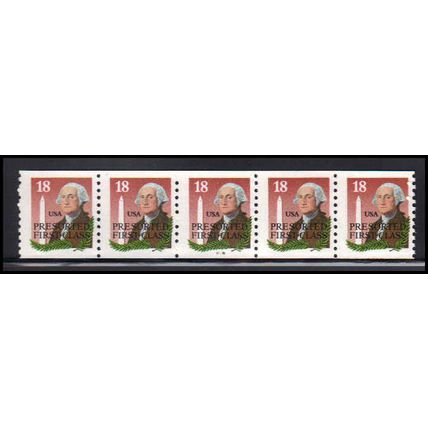 2149av 18c George Washington Fine MNH Dry Gum PNC 33333/5 X2432